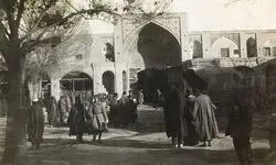 فیلمی بسیار نادر و کمیاب از ۱۲۰ سال پیش بازار تهران