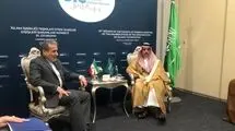 دیدار وزرای امور خارجه جمهوری اسلامی ایران و عربستان سعودی در استانبول  
