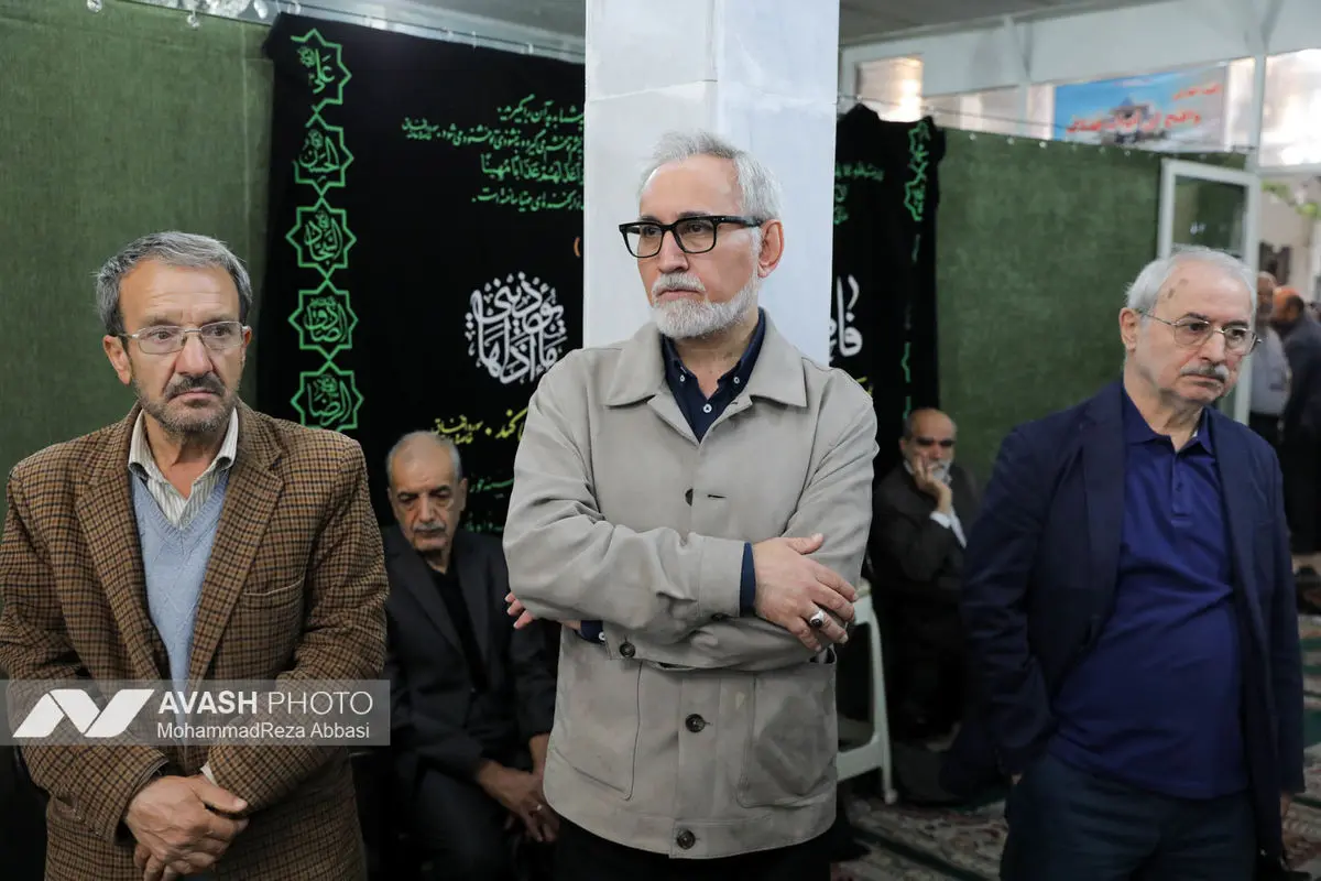 مراسم تشییع سید محمد تاج زاده