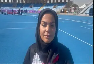 کرم‌زاده: خوشحالم پرچم ایران به اهتزاز درمی‌آید