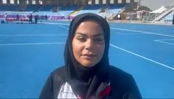 کرم‌زاده: خوشحالم پرچم ایران به اهتزاز درمی‌آید