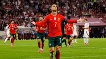 رونالدو باز هم تاریخ‌ساز شد!