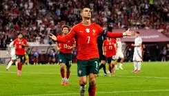 رونالدو باز هم تاریخ‌ساز شد!