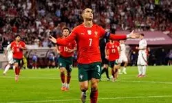 رونالدو باز هم تاریخ‌ساز شد!