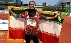 مدال نقره 3 هزار متر با مانع دوومیدانی جوانان آسیا بر گردن شه‌پری