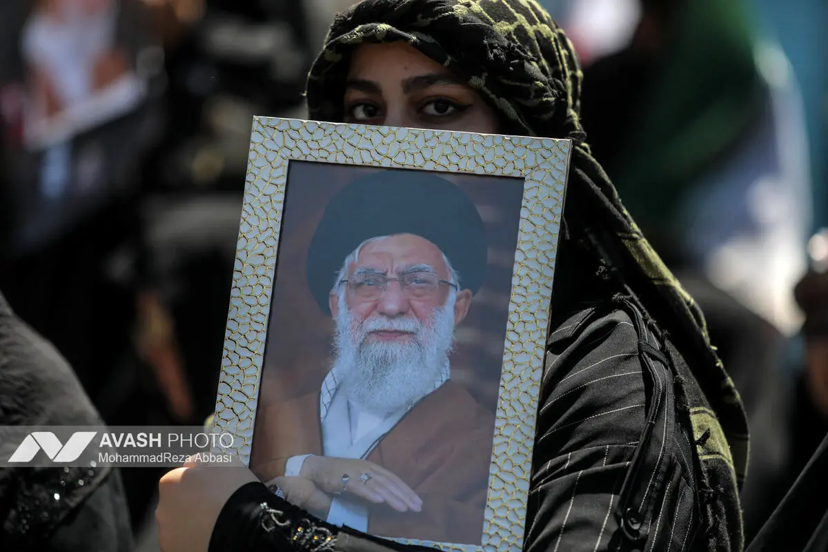 مراسم تشییع پیکر مطهر رهبر شهید انقلاب - مشهد
