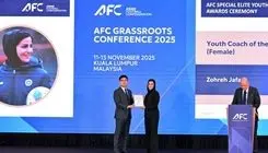 برترین مربی زن جوان سال آسیا زهره جعفری شد