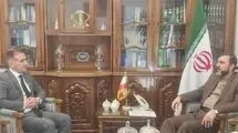 سفیر آذربایجان در مورد دریای خزر با معاون عراقچی دیدار کرد