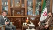 سفیر آذربایجان در مورد دریای خزر با معاون عراقچی دیدار کرد