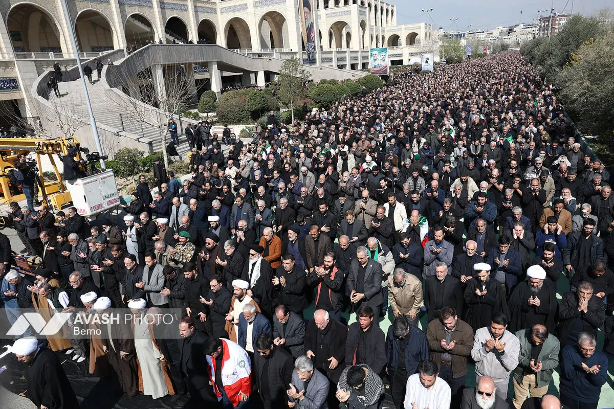 نماز سیاسی - عبادی جمعه تهران