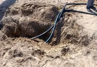 انهدام 5 کیلومتر لوله کشی سوخت قاچاق در سواحل میناب