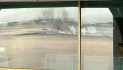 علت دود و انفجار در فرودگاه مشهد چه بود؟