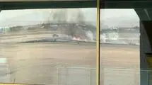 علت دود و انفجار در فرودگاه مشهد چه بود؟