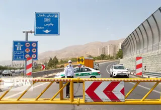 جاده چالوس و آزادراه تهران- شمال یک‌طرفه شد