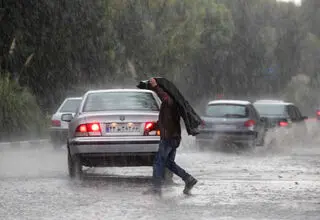  رگبار باران، وزش باد شدید و خیزش گردوخاک در راه برخی استان‌های کشور
