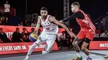 پایان کار تیم بسکتبال سه نفره ایران در جام جهانی