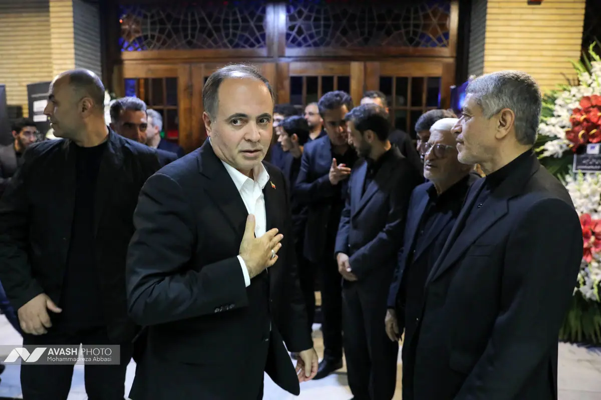مراسم یادبود حسین طیب‌نیا