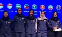 باخت تنیس دختران به جزایر پاسیفیک