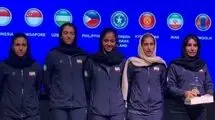 باخت تنیس دختران به جزایر پاسیفیک