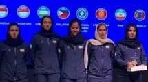 باخت تنیس دختران به جزایر پاسیفیک