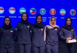 باخت تنیس دختران به جزایر پاسیفیک