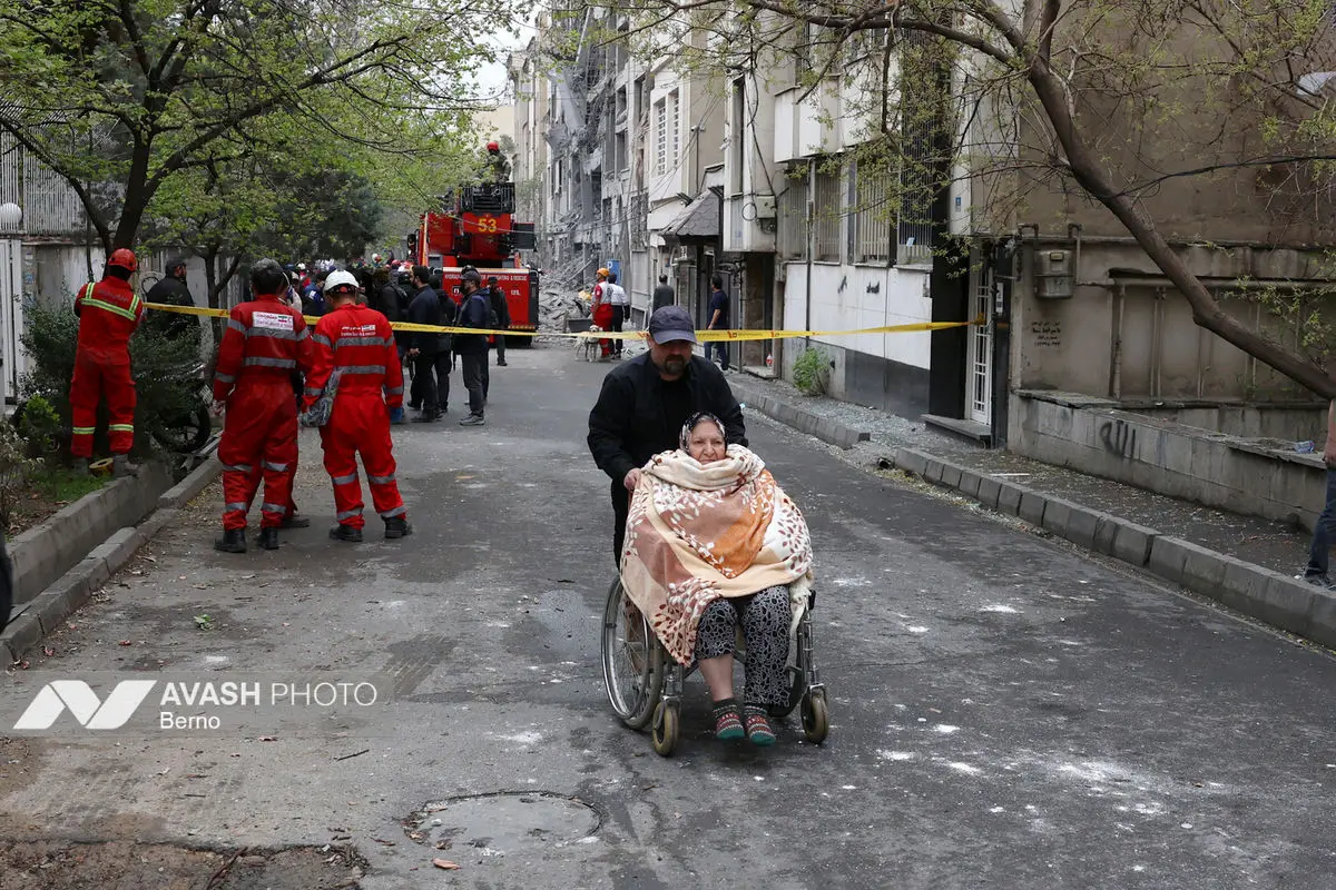 حملات آمریکا و رژیم صهیونیستی به منازل مسکونی در تهران - ۸ فروردین