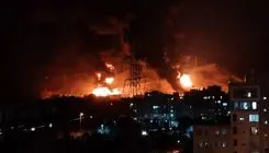 آتش سوزی انبار نفت شهران و ارتش مهار شد