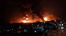 آتش سوزی انبار نفت شهران و ارتش مهار شد
