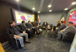 رئیس شورای اطلاع رسانی دولت از نمایشگاه ایران اکسپو بازدید کرد‌