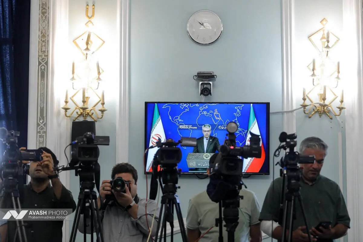 نشست خبری سخنگوی وزارت امور خارجه