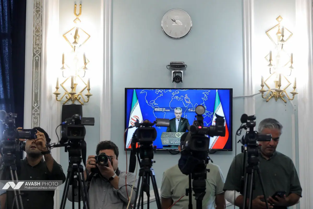 نشست خبری سخنگوی وزارت امور خارجه