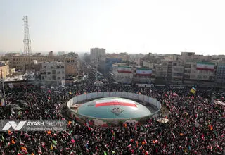 راهپیمایی محکومیت اقدامات تروریستی آمریکا و رژیم صهیونیستی علیه ملت ایران - تهران