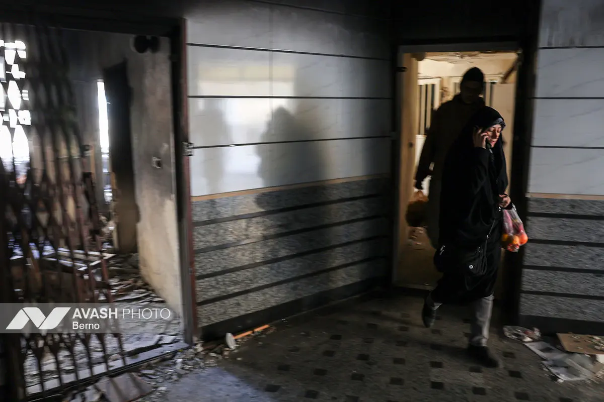 خسارات ناشی از تجاوز هوایی آمریکا و رژیم صهیونیستی به ایران - تهران