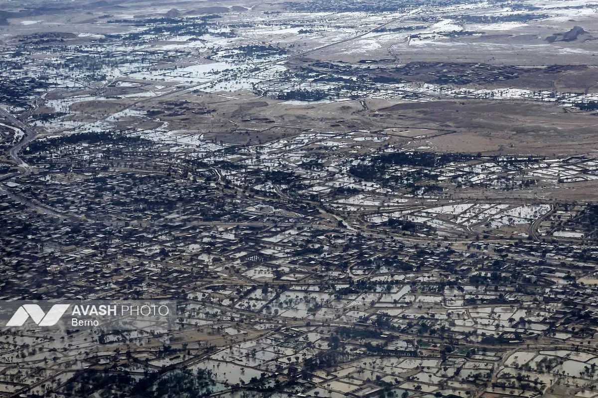 جزیره قشم پس از وقوع سیل