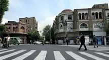 عکسی تماشایی از خیابان لاله‌زار ۱۴۰ سال پیش