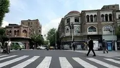 عکسی تماشایی از خیابان لاله‌زار ۱۴۰ سال پیش