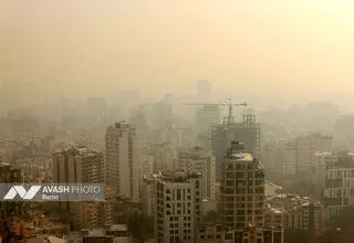 شاخص کیفیت هوای تهران امروز 13 بهمن 1404