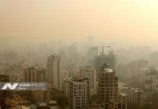 شاخص آلودگی هوای تهران امروز جمعه 28 آذر 1404