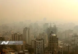 شاخص آلودگی هوای تهران امروز جمعه 28 آذر 1404