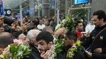 استقبال باشکوه از ملی‌پوشان کشتی آزاد