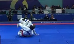 نظری به مدال برنز رسید؛ پایان کار جوجیتسو با 3 مدال