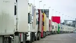 خروج کامیون‌ها به صورت مستقیم از مرز جدید آستارا 