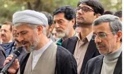 تشییع پیکر خواهر محمود احمدی نژاد 