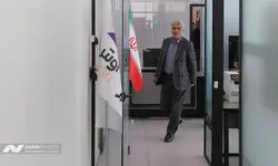 حضور آذری جهرمی و طیب نیا به مناسبت روز خبرنگار در تحریریه آوش 