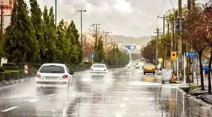 تهران بارانی می شود 