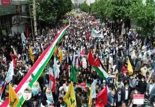  قطعنامه پایانی راهپیمایی روزجهانی قدس صادر شد 