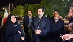 حضور معاون رئیس‌جمهور در تجمعات مردم قم و دیدار با خانواده شهیدان جنگ رمضان