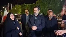 حضور معاون رئیس‌جمهور در تجمعات مردم قم و دیدار با خانواده شهیدان جنگ رمضان