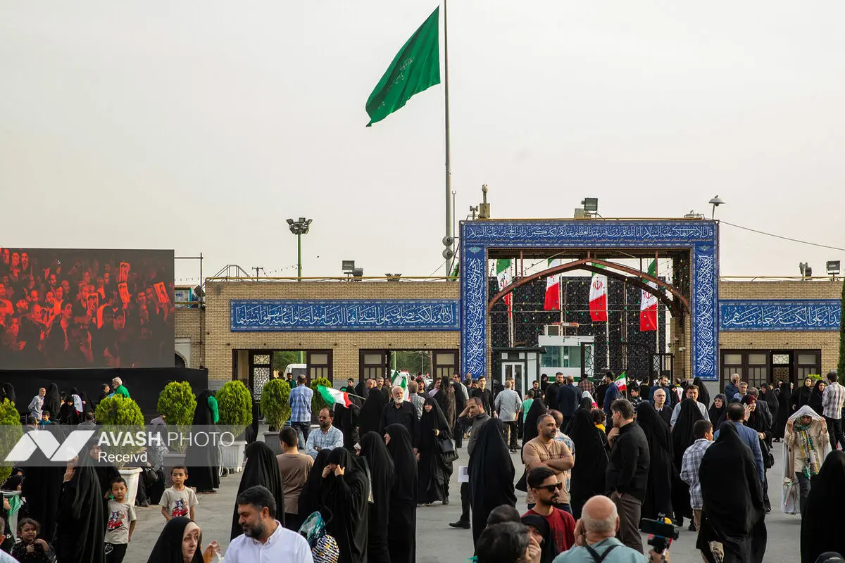 مراسم یادبود شهدای خانواده رهبر معظم انقلاب