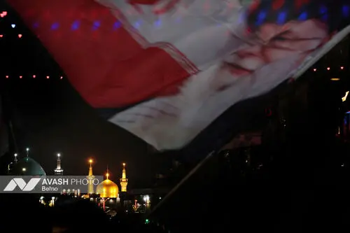 حال و هوای شهر مشهد ساعاتی قبل از شروع مراسم تشییع پیکر رهبر شهید انقلاب